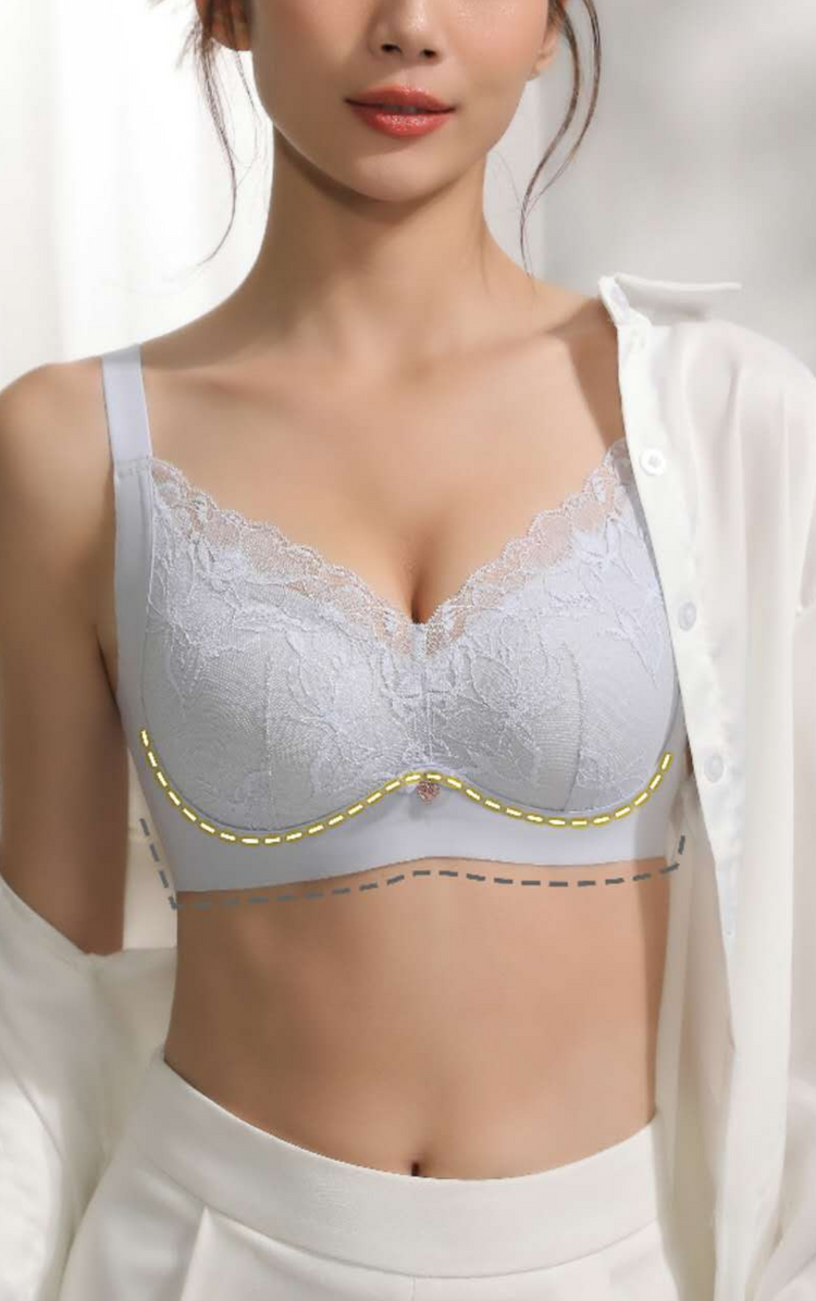 Breathable Lightweight Cooling Wireless Mesh Bra #19030