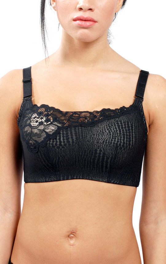 Wireless Tank Style Bra for Women - Seamless Lace Padded Underwire (Cup Sizes A-C) #11245