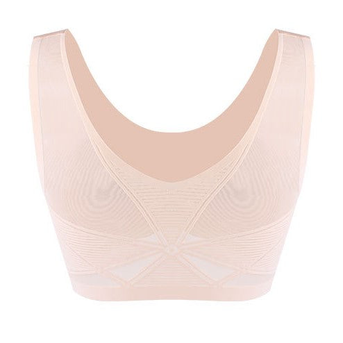 Wireless Comfortable Pull On Bra for Women - Everyday Seamless No Wire Lounge Bralette #11992