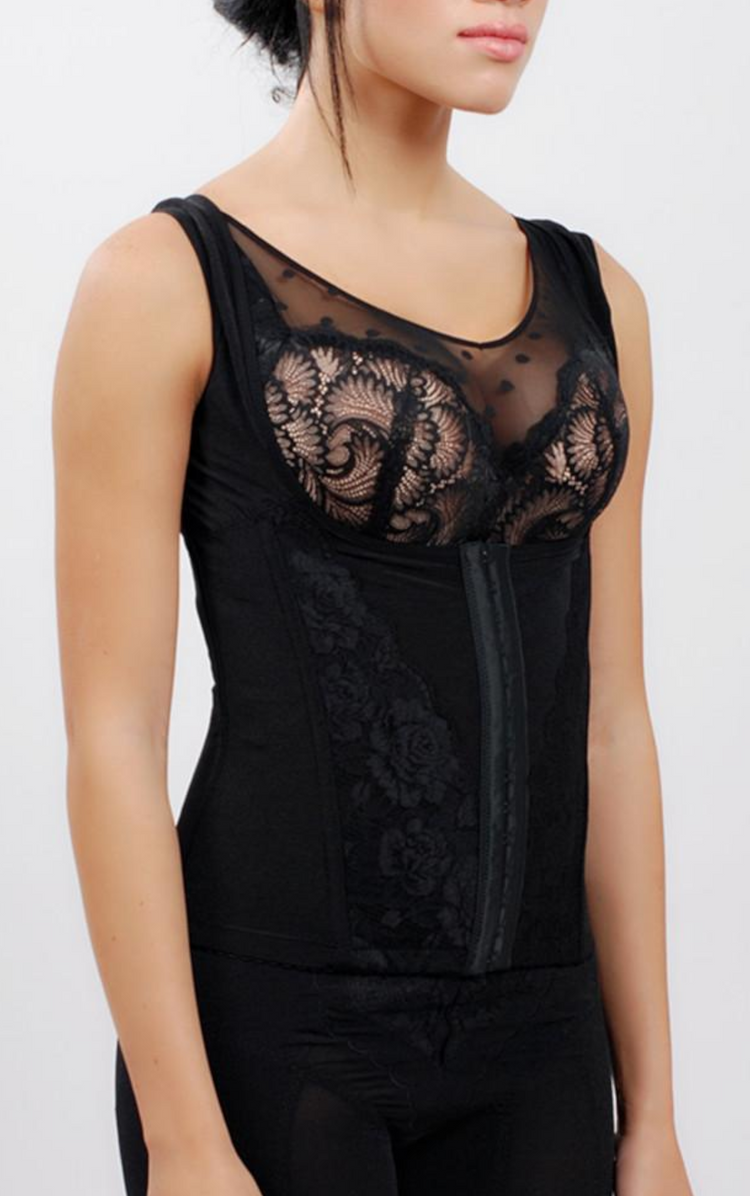 Waist Cincher Shapewear for Women - Versatile Sleeveless Lace Tummy Shaper / Corset #20005