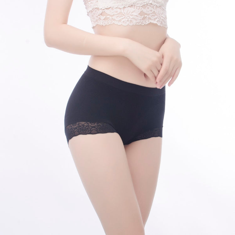 Panties for Women with Lace Bottom AirTouch Series Seamless Cut #50058