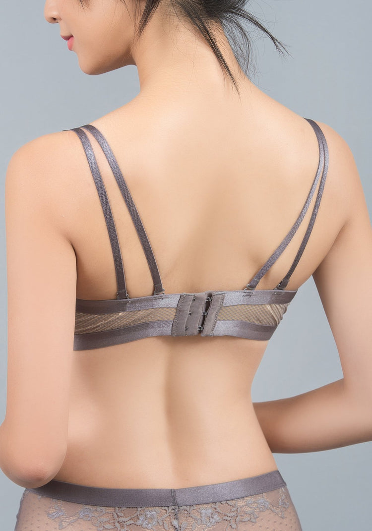 Fashionable Three-Hook Push-Up Bra | Perfect For Summer